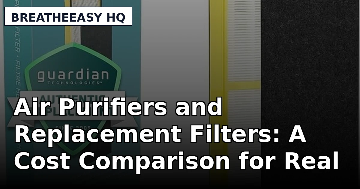 Air Purifiers and Replacement Filters: A Cost Comparison for Real Rooms