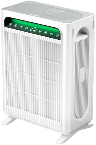 KNKA Air Purifiers for Home Bedroom Up to 1,695 Ft² in 1 Hr, APH4000, Black